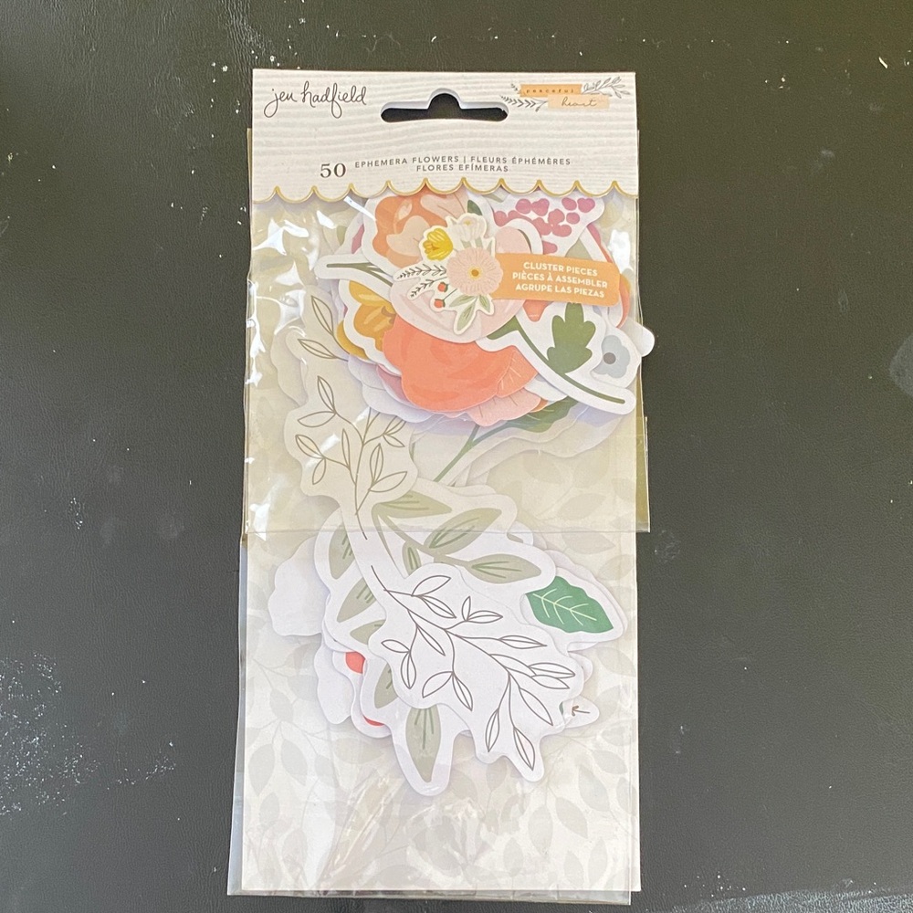 Jen Hadfield Ephemera Flowers - Multicolor